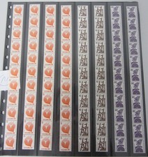 Berlin Rollenenden Sammlung 11+4 Unfall, Burgen+Schlösser, 11er Streifen /11