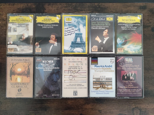 14x musikkassetten tapes - musikkassetten,