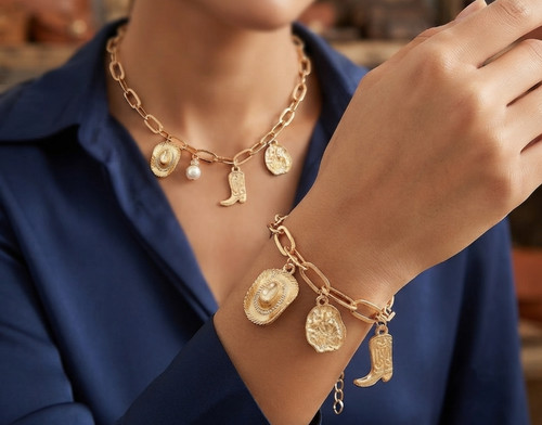 Damen schmuck set - set, halskette