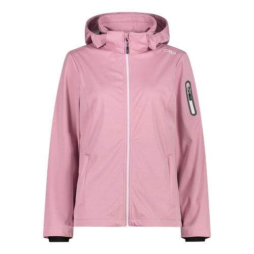 Cmp woman zip hood jacket - woman, fard