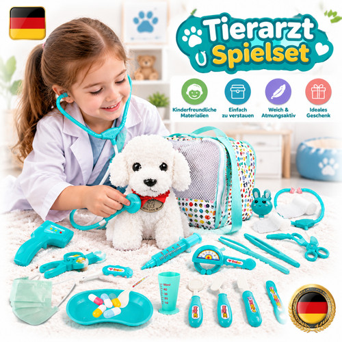 Plüsch welpe tierarzt - plüsch-welpe,