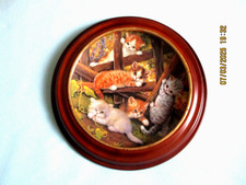 BRADEX Wandteller Katzenkinder