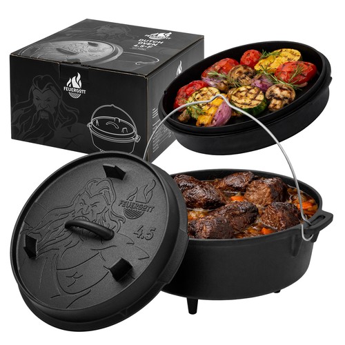 Feuergott dutch oven mit - dutch,