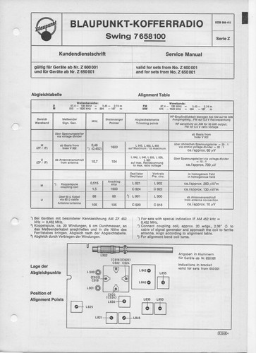 Blaupunkt kofferradio swing - blaupunkt,