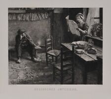 L. Otto - Alfred Schmidt /Radierung/gedruckt von O. Felsing  Berlin/um 1900