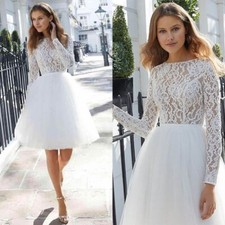 Brautkleid Hochzeitskleid Kurz