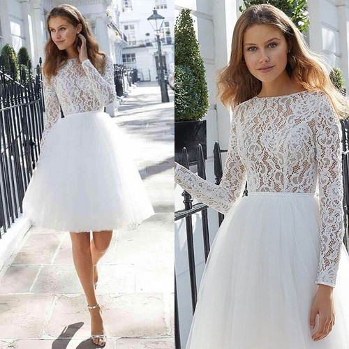 Brautkleid hochzeitskleid kurz - brautkleid,
