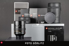 Leica M 75mm 1.25 Noctilux 11676 6bit schwarz vom 17.10.2022 FOTO-GÖRLITZ ANKAUF