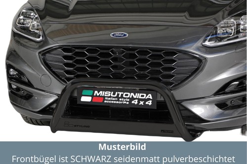 Frontbügel edelstahl schwarz - frontbügel,