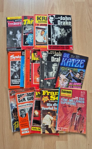 Stück konvolut krimihefte - 30,