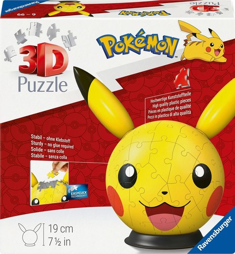 Puzzle ball pokémon pikachu - puzzle-ball,