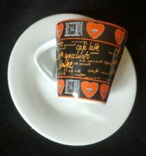  Ritzenhoff Flirt rote Herz Herzen  Espressotasse + Untertasse latte macciato