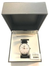 Armbanduhr, Dugena Premium Quarz, Edelstahl, 5 ATM, Day Date, 2 x Armbänder!