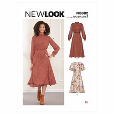 NEW LOOK 6682 Damenkleider