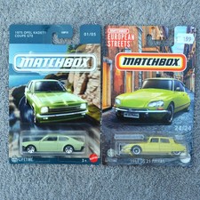 2 x Matchbox OVP 1975 Opel