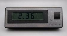 Quarz- Signal Tischwecker DDR (funktioniert) Kunststoffgehäuse Vintage