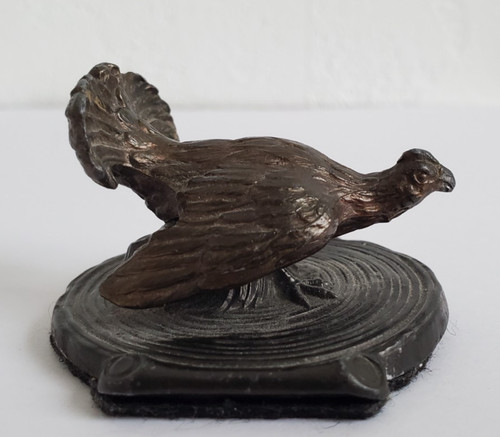 Antike wiener bronze auerhuhn - antike,