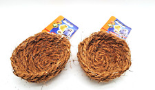 Nesteinlagen Cocos Kokos Nesteinleger  Ø 11cm Kanariennest Vogelnest Zuchtbedarf