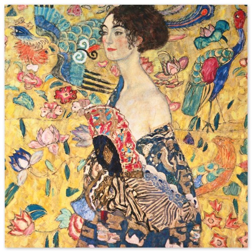 Gustav klimt dame - dame, mit