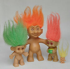 Vintage 4x Gnom Zwerg Zauber