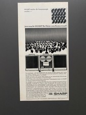 Sharp RD-709 HiFi Stereoanlage Hayakawa Electric 1968 Vintage Ad Werbung Reklame