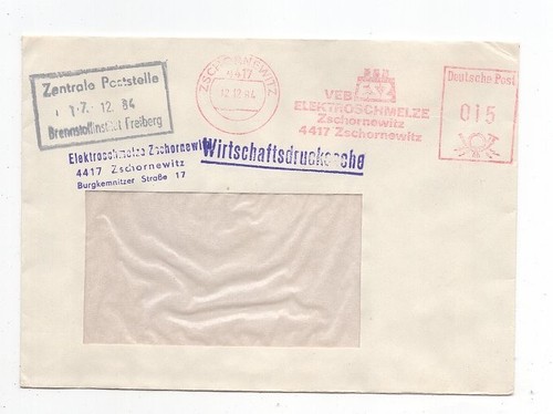 Ddr brief absenderfreistempel - ddr,