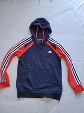 Adidas Kaputzenpullover,  Hoodie,  Blau,  Gr. 164