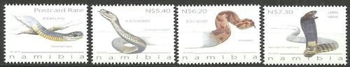 Namibia giftschlangen satz - -,