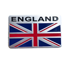 3D Metall England Flagge