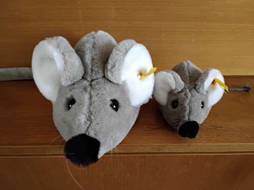 Steiff große und kleine maus - große,