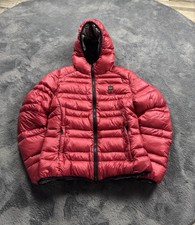 Blauer USA Daunenjacke Rot