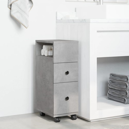 Badschrank schmal mit rollen - schmal,
