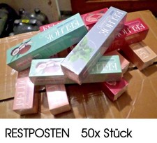 50x Stück  RESTPOSTEN Fluoridfreie Zahnweiß-Zahnpasta Reisegröße, diverse Aromen