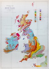 Geological map of the British