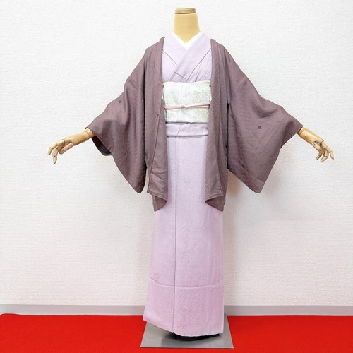 Eleganter lila haori kimono - lila,