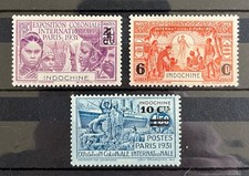 Französisch INDOCHINE 1931 Yvert 147-149 Satz kmpl * Kolonialausstellung