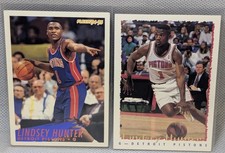 2x Lindsey Hunter Cards - LOT