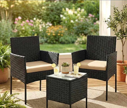 Tlg balkon set polyrattan - set,