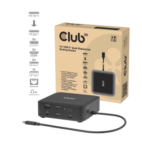 Club3d csv 2542 usb - club3d, usb-c®