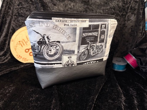 Kosmetiktasche motorrad bike - kosmetiktasche,