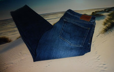 Gerry Weber Jeans Hose Irina Gr 40 blau W 38 cm L 101 cm Mischgewebe 1% Elasthan