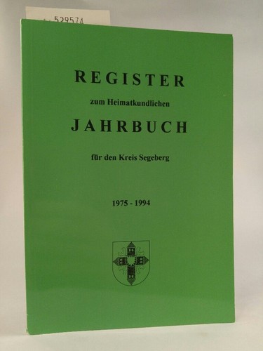 Register zum heimatkundlichen - register,