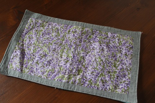 Kleines deckchen lavendel - kleines,