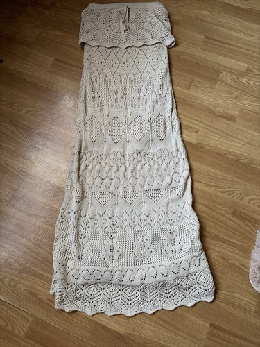 Bandeau strickkleid - bandeau,