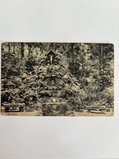 Postkarte Karlsbad Österreich Marienbild am Russelsitz 1909