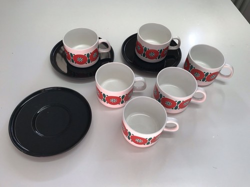 Melitta roter mohn 6tassen - roter,