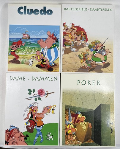 Asterix spiele set cluedo - asterix,