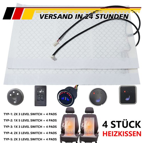 Auto carbon sitzheizung - 4x,