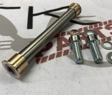 Hercules Prima GT Schwingen Bolzen Lager Achse Edelstahl Rotguss Bronze Buchsen