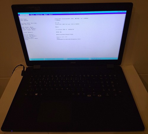 Acer aspire es17 - acer, es1-731